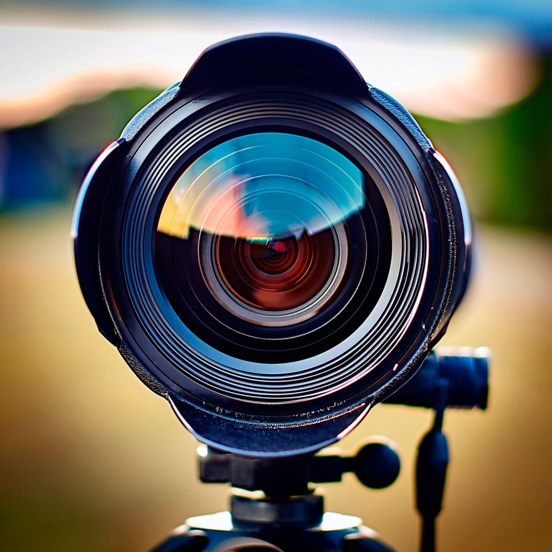 Kamera för professionell fotografering